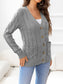 Button Down Cable-Knit Cardigan nicholesgifts