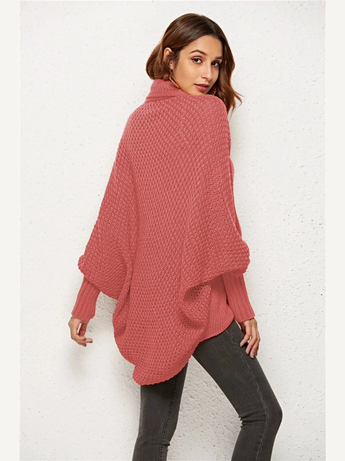 Angel Wings Open Front Batwing Sleeve Cardigan nicholesgifts