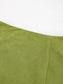 Women Solid Color Midi Skirt nicholesgifts