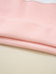 Women Color block Patchwork Half Button Baggy Sweatshirt nicholesgifts