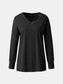 Full Size V-Neck Long Sleeve T-Shirt NicholesGifts