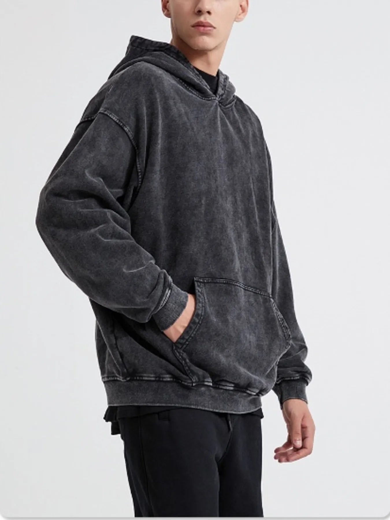 Men's Kangaroo Pocket Long Sleeve Hoodie NicholesGifts