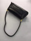 Leather Shoulder Bag with Golden Clasp nicholesgifts