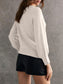 Crew Neck Long Sleeve Sweater nicholesgifts