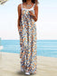 Full Size Floral Print Wide Leg Casual Jumpsuit Plus Size nicholesgifts