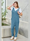 Double Take Full Size Sleeveless Straight Jumpsuit nicholesgifts