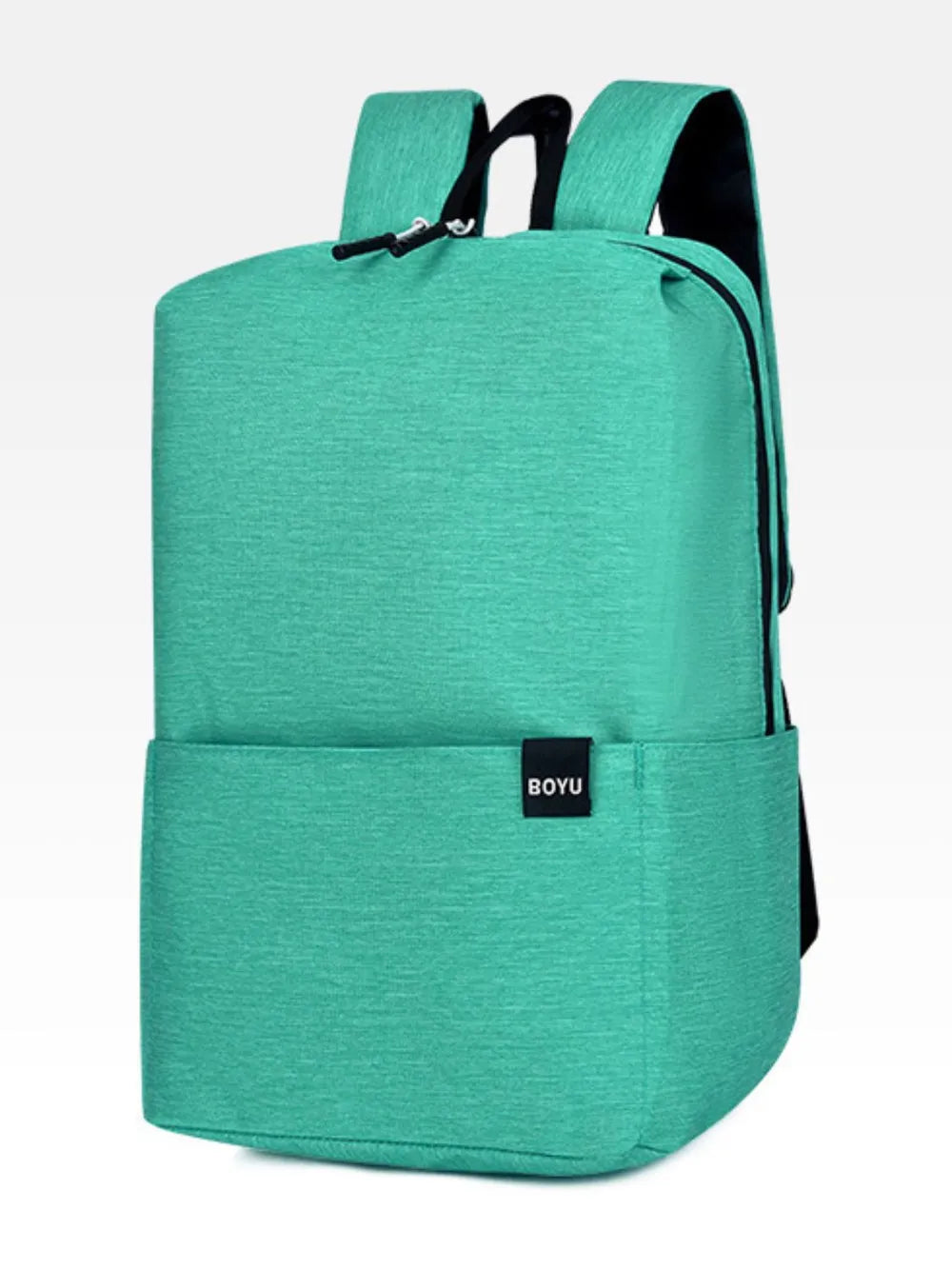Solid Color Nylon Backpack Bag nicholesgifts