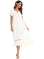 Lace Detail Short Sleeve Lounge Dress nicholesgifts