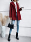 Plaid Collared Neck Long Sleeve Jacket nicholesgifts