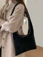 Studded Suede Shoulder Bag nicholesgifts