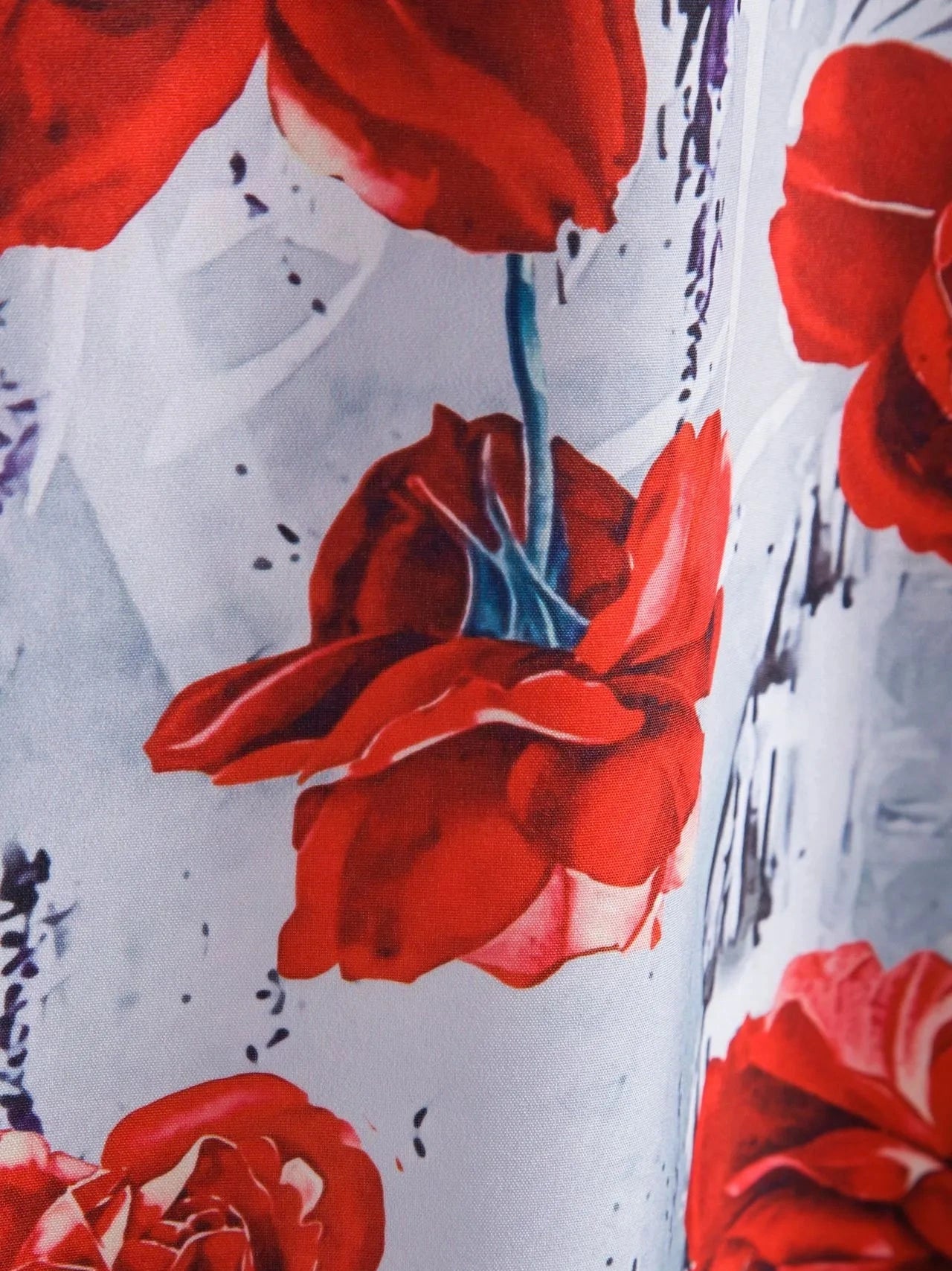 Men's Floral Print Short Sleeve Shirt Trendsi