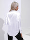 Collared Neck Buttoned Long Sleeve Shirt nicholesgifts