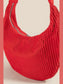 Fame Textured Mesh Knot Shoulder Bag nicholesgifts