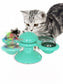 Interactive Rotating Cat Toy Set with Suction Cup nicholesgifts