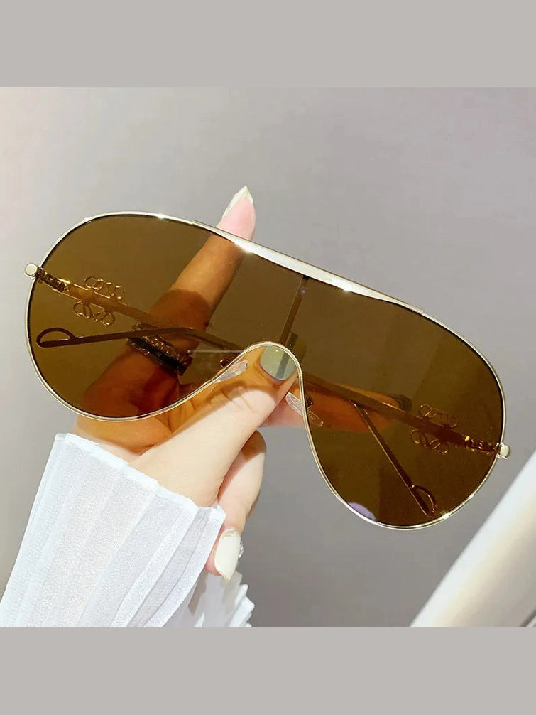 Gradient Aviator Sunglasses