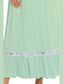 Lace Detail Short Sleeve Lounge Dress nicholesgifts