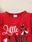 Baby and Toddler Girls Cartoon Top and Pants Set nicholesgifts