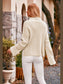 Mock Neck Drop Shoulder Sweater nicholesgifts