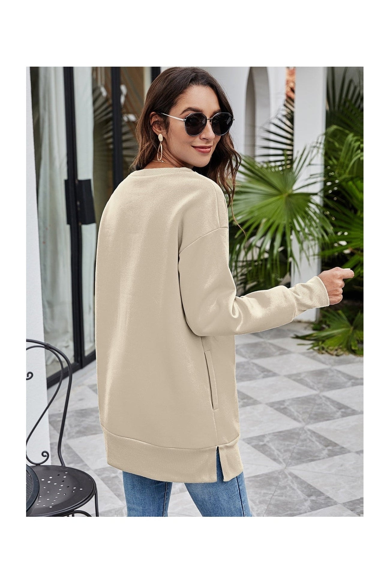 BELIEVE Graphic Tunic Sweatshirt NicholesGifts