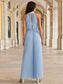 Cutout Tied Pleated Sleeveless Jumpsuit nicholesgifts