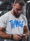 Men's Plus Size Letter Graphic Round Neck Short Sleeve T-Shirt nicholesgifts