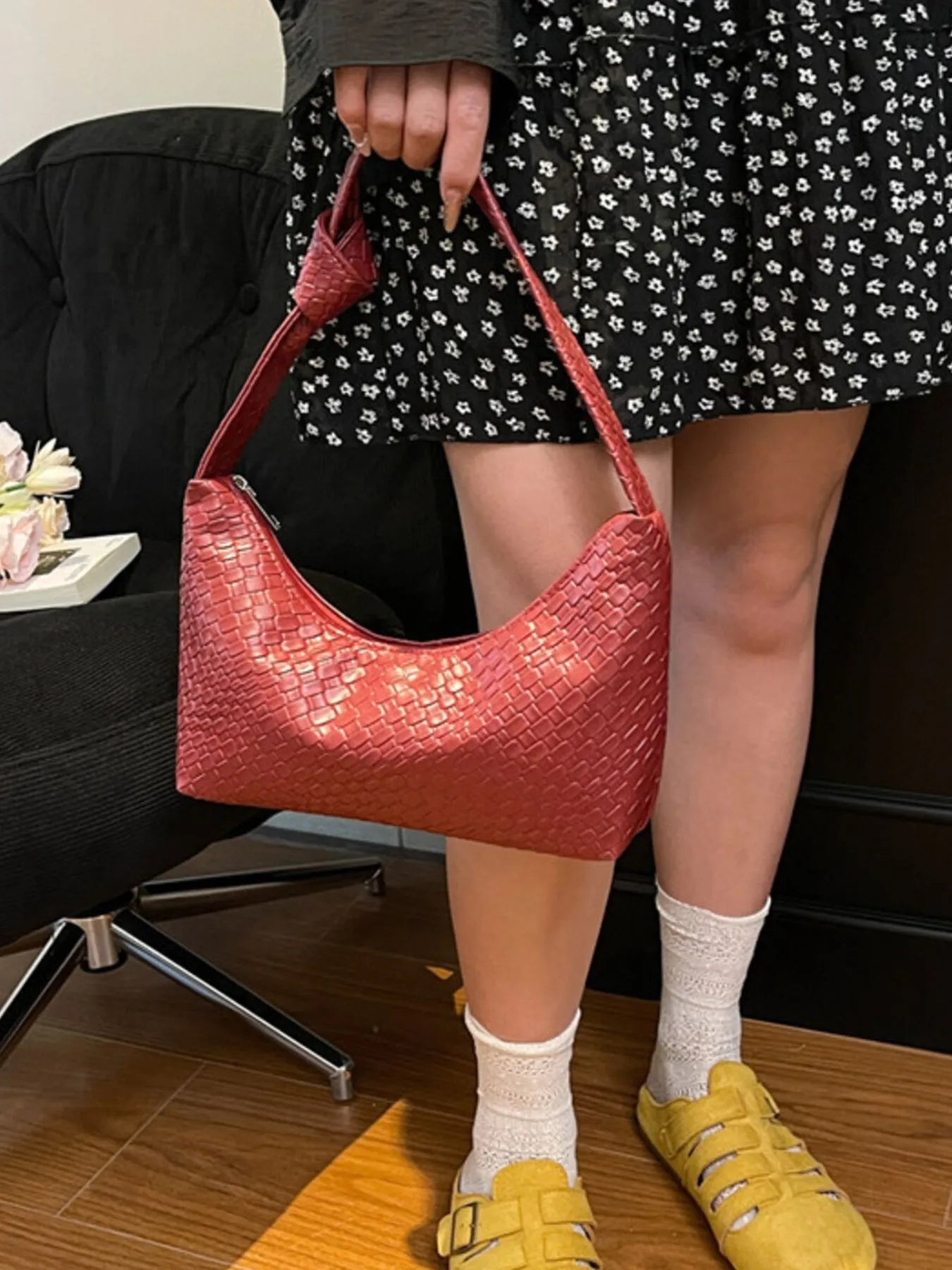 PU Leather Shoulder Bag Trendsi
