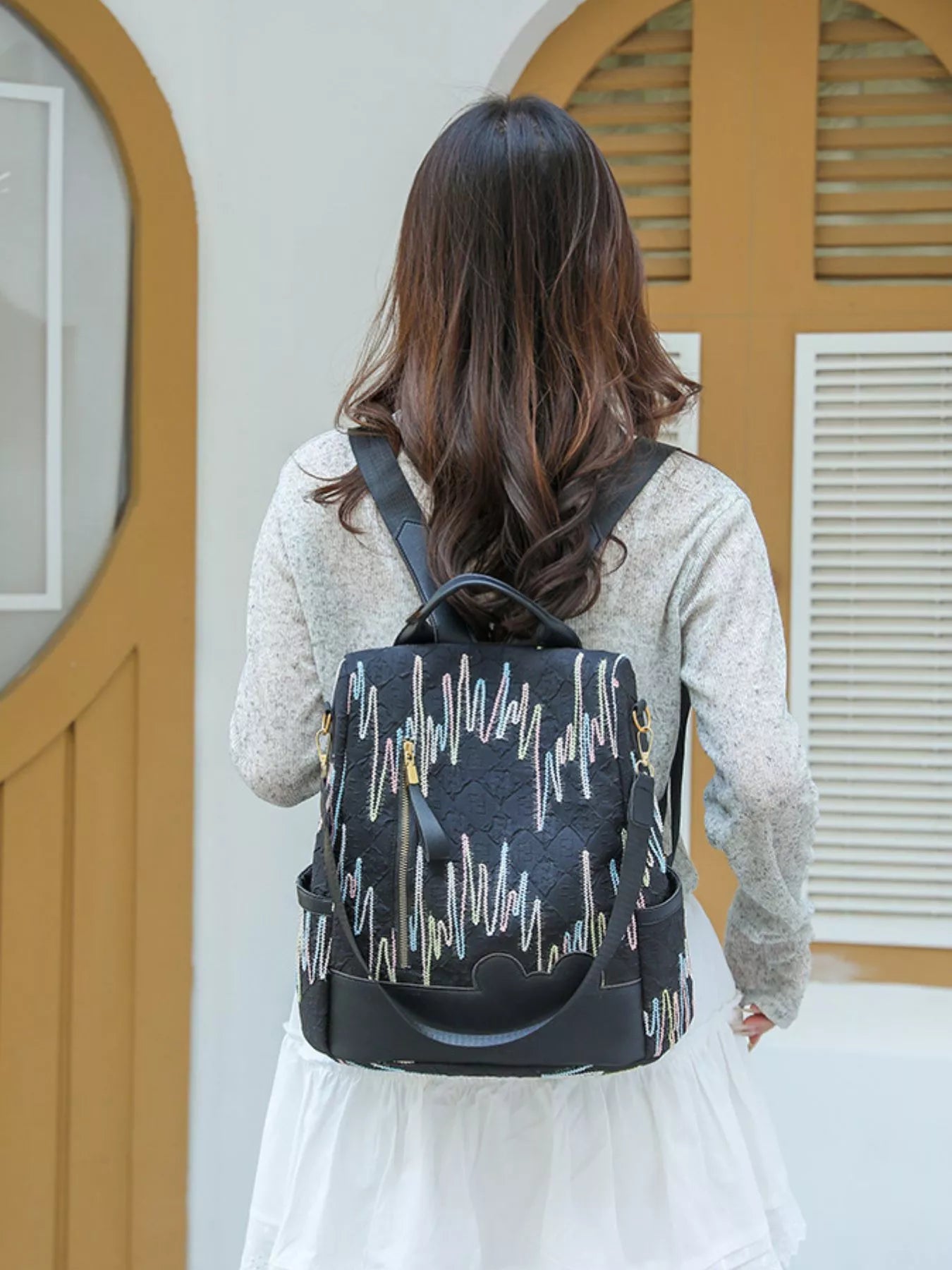 Adjustable Strap Backpack Bag Trendsi