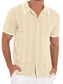 Men's Full Size Button Down Short Sleeve Shirt Plus Size nicholesgifts