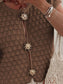 Crochet Short Sleeve Button Front Cardigan nicholesgifts