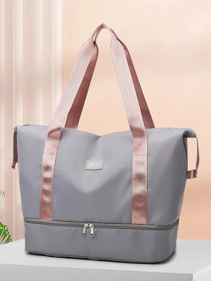 Multi Pocket Nylon Travel Bag nicholesgifts