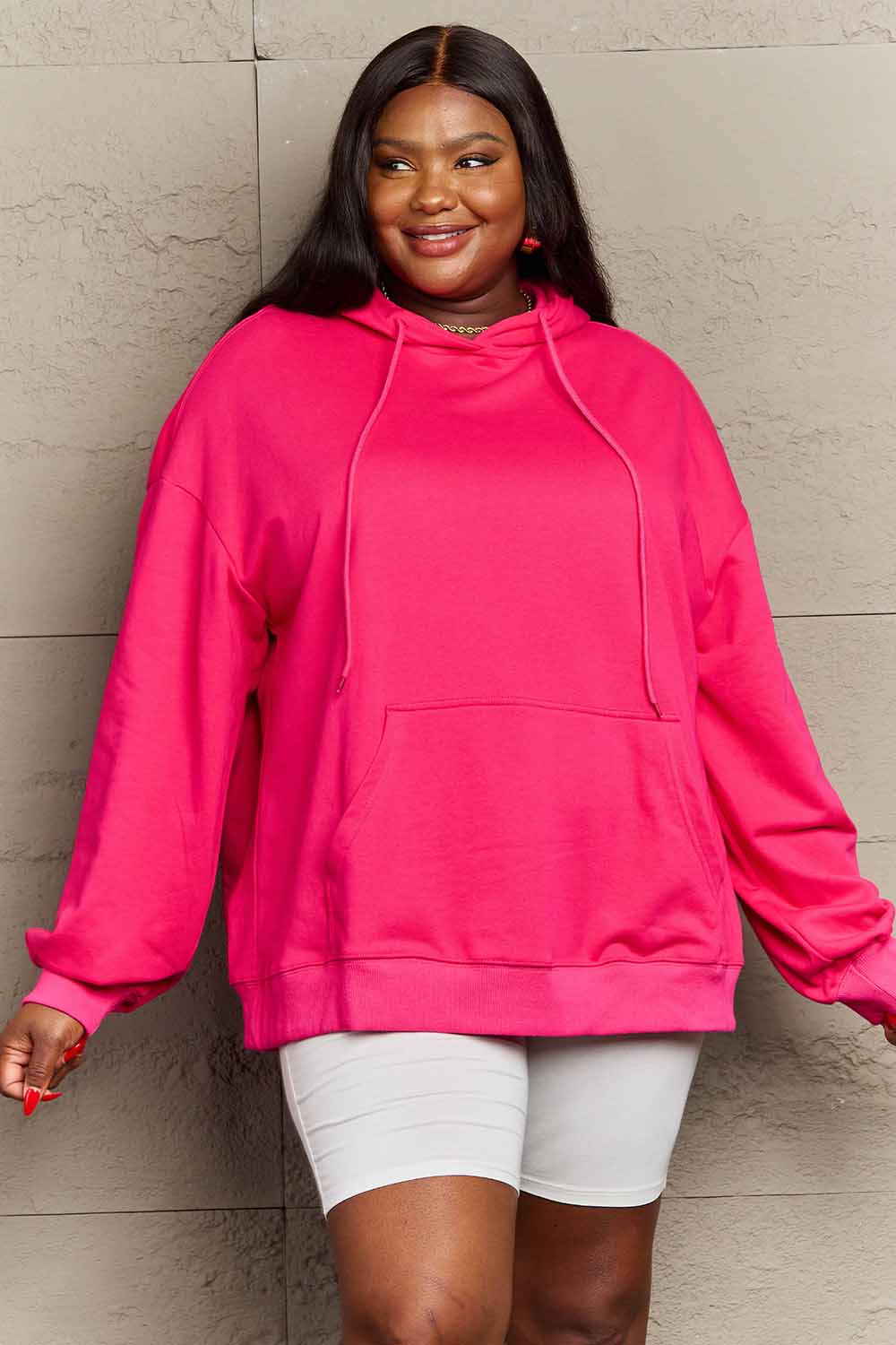 Simply Love Simply Love Full Size TX 1882 Graphic Hoodie Trendsi