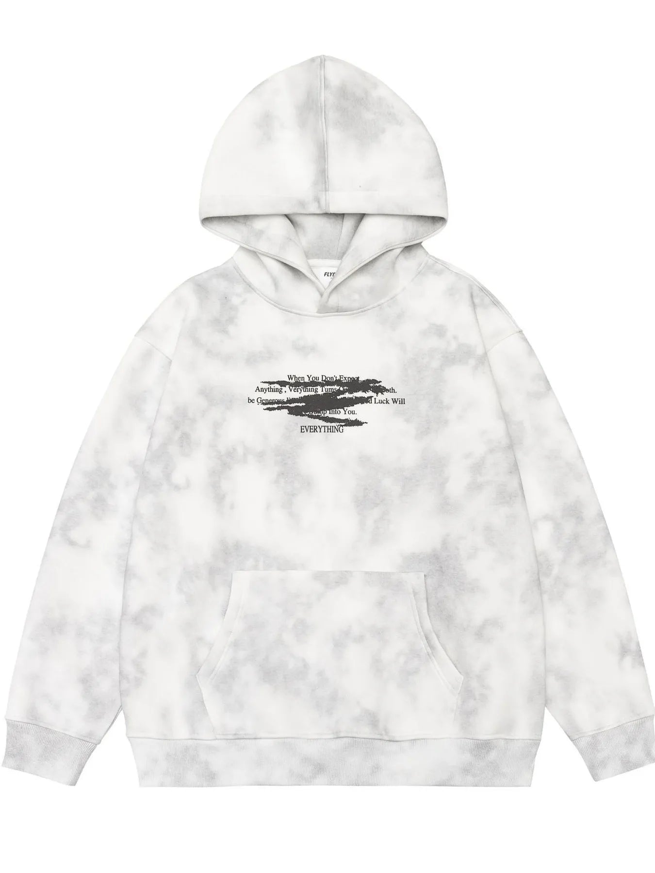 Men's Plus Size Tie-Dye Long Sleeve Hoodie NicholesGifts