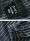 Men's Plus Size Striped Button Up Long Sleeve Shirt nicholesgifts