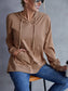 Ivy Lane Drawstring Pocketed Dropped Shoulder Hoodie Trendsi