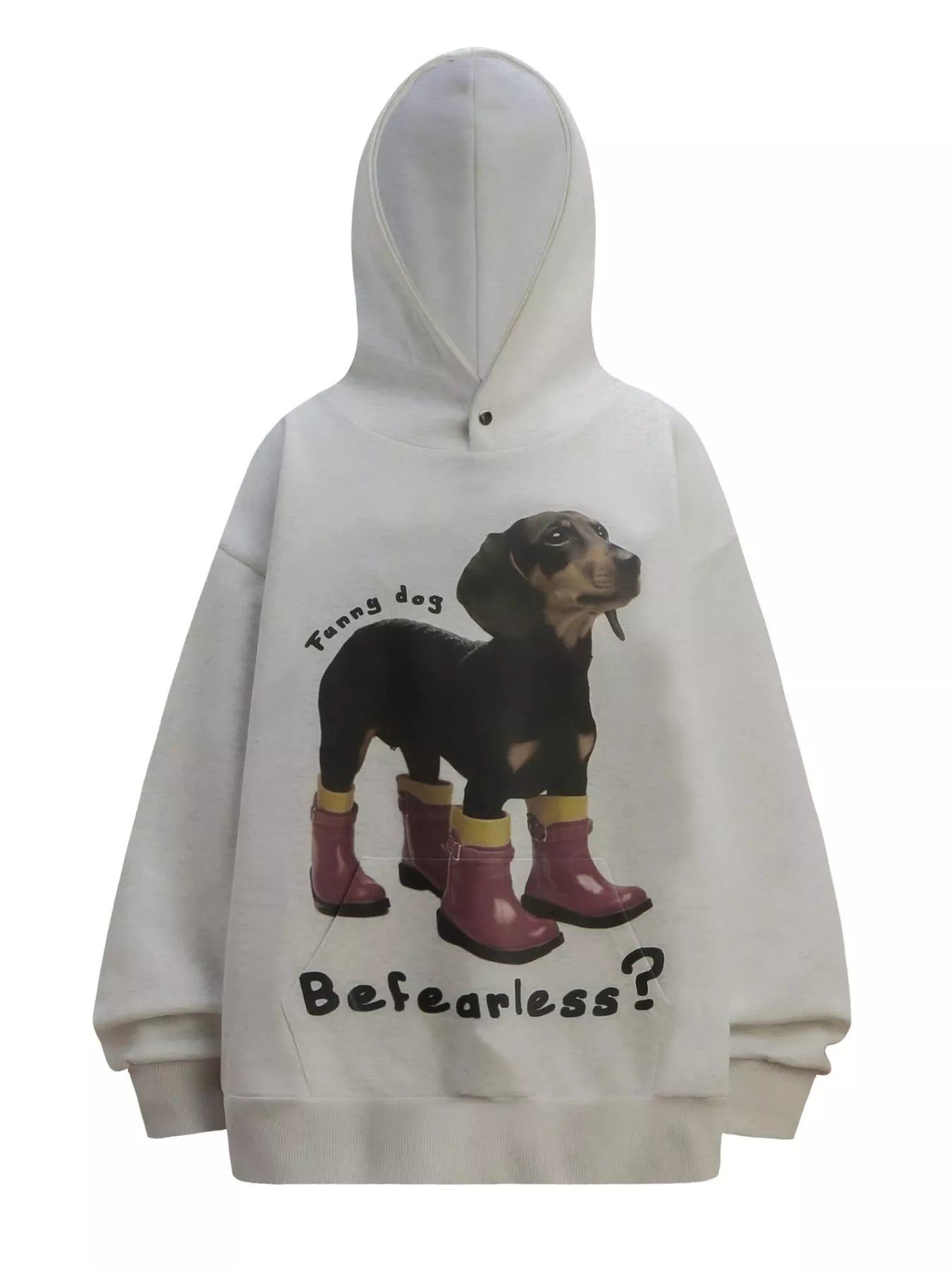 Men's Dog Graphic Long Sleeve Hoodie NicholesGifts