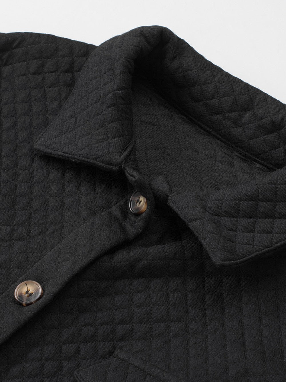 Button Down Collared Jacket nicholesgifts