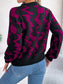 Round Neck Long Sleeve Sweater nicholesgifts