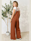 Double Take Full Size Wide Strap Overall with Pockets Trendsi