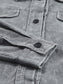 Washed Button Down Dropped Shoulder Jacket nicholesgifts