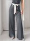 One-Shoulder Bowknot Wide Leg Jumpsuit nicholesgifts