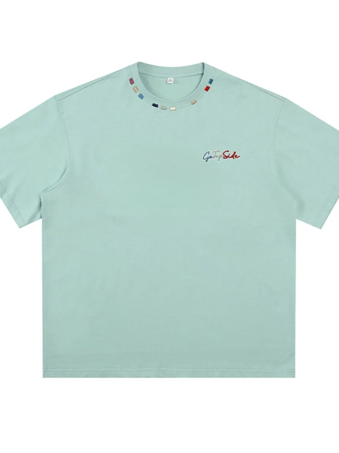 Men's Plus Size Round Neck Half Sleeve T-Shirt Trendsi