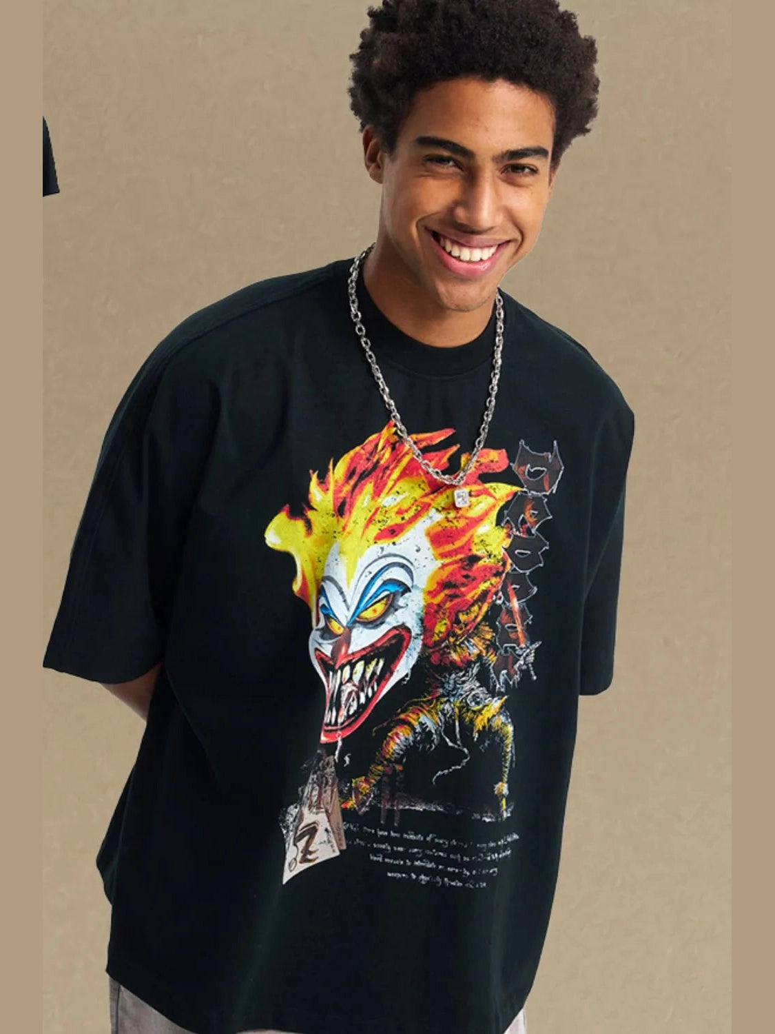 Men's Graphic Round Neck Half Sleeve T-Shirt NicholesGifts