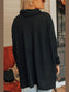 Women Valentine’s Day Heart Patched Turtleneck Long Sleeve Top nicholesgifts