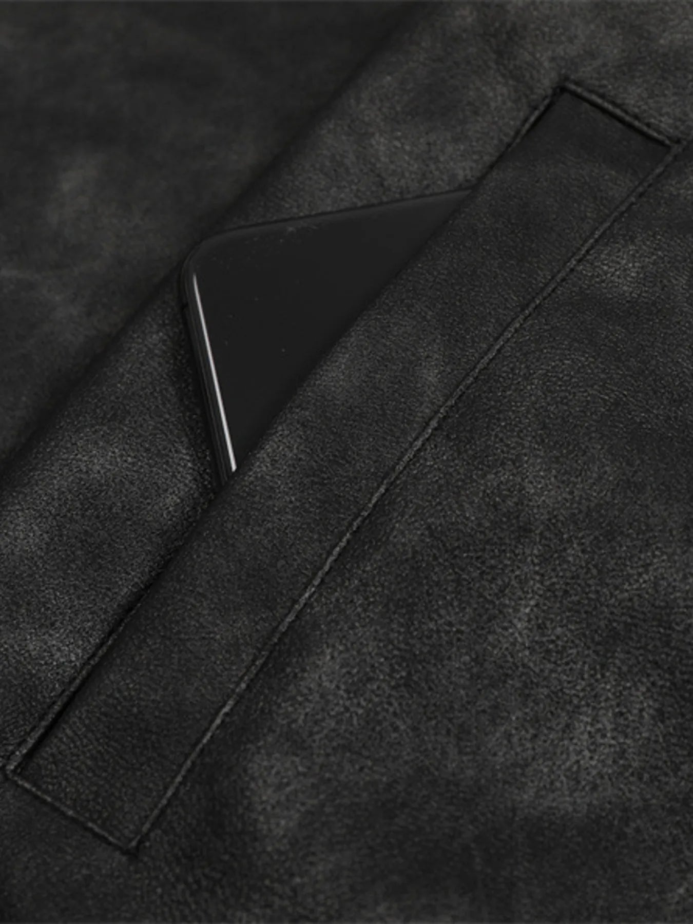 Men's Drawstring Washed Zip Up Hooded Jacket Trendsi