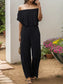 Off-Shoulder Wide Leg Jumpsuit nicholesgifts