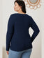 Basic Bae Full Size Ribbed V-Neck Long Sleeve T-Shirt nicholesgifts