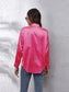 Button Up Collared Neck Long Sleeve Shirt nicholesgifts