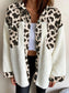Fuzzy Button Up Long Sleeve Jacket nicholesgifts