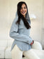 NicholesGifts Women Culture Code Full Size Ribbed Zip Up Drawstring Hooded Jacket nicholesgifts