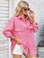 Pocketed Snap Down Dropped Shoulder Denim Shacket nicholesgifts